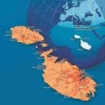 Карта Мальты